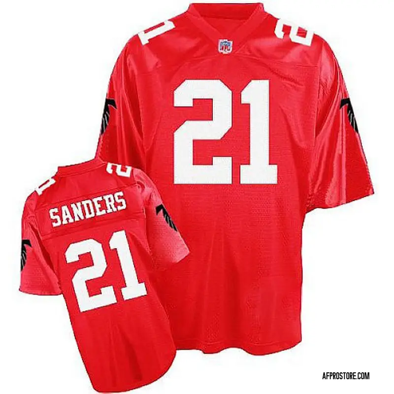 white deion sanders falcons jersey